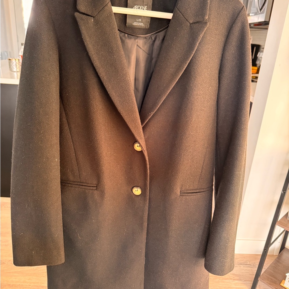 Women's Black Pea Coat